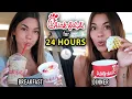 I ATE ONLY CHICK FIL A FOR 24 HOURS CHALLENGE Breakfast lunch dinner