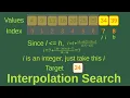 Interpolation Search - Basic Algorithms Fast 18