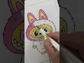 Coloring Labubu Doll