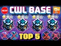 STRONGEST TH13 CWL WAR BASE WITH COPY LINKS TOP-5 TH13 ANTI GROUND AND AIR ATTACKS TH13 2025