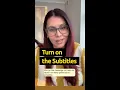 Want to know a secret to help your kids practice reading Turn on the subtitles when they watch TV