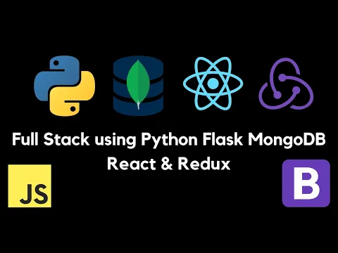 Full Stack App with Python Flask MongoDB React Redux CRUD App with Python Backend React Frontend