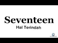 Download Lagu Seventeen - Hal Terindah (lirik)