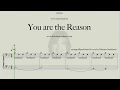 Lagu You are the Reason