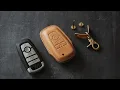 Lagu Making of a Handmade Leather Ford Mustang Key Case ,Leather Craft, Car Key Fob
