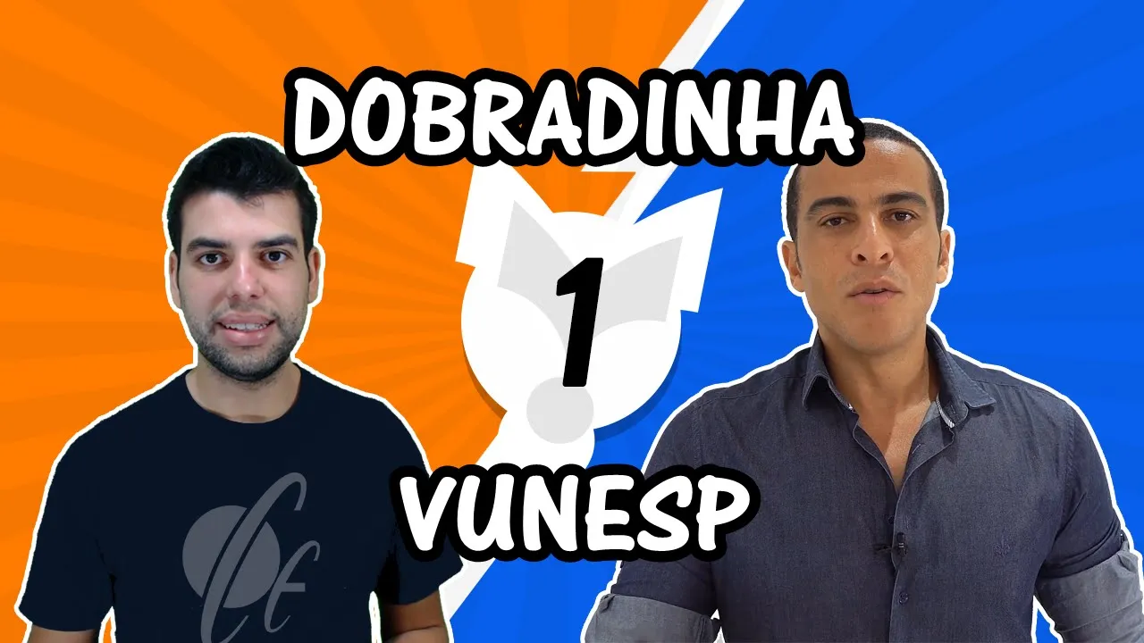 DOBRADINHA VUNESP - PORTUGUÊS E MATEMÁTICA #1
