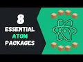8 Atom Packages I Can t Live Without