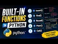 Python Built-in Functions Explained insert find round floor ceil