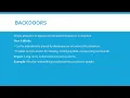 005 Backdoors and Logic Bombs