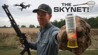 The BEST Civilian LEGAL Ammo For Drone Defense?! (The SKYNET)