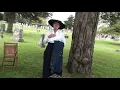 2019 Spirits of Oakwood Cemetery Tyler TX - Vicki Betts as Ollie Ceewright