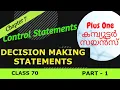 DECISION MAKING STATEMENTS - PART 1 Chapter 7