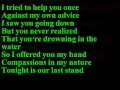 Download Lagu Papa Roach-Scars (lyrics)