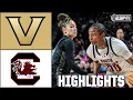 Vanderbilt Commodores vs South Carolina Gamecocks Full Game Highlights ESPN CBB