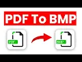 Convert PDF to BMP High-Quality Image Export Made Simple