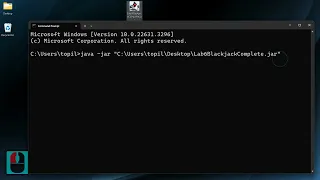How To Run A Jar File Windows 11 With Console Input and Output