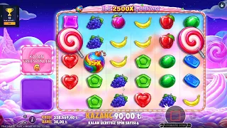 Sweet Bonanza 2500 Yeni Oyun 🤑 1000x Çanpan Can Verdi!!!