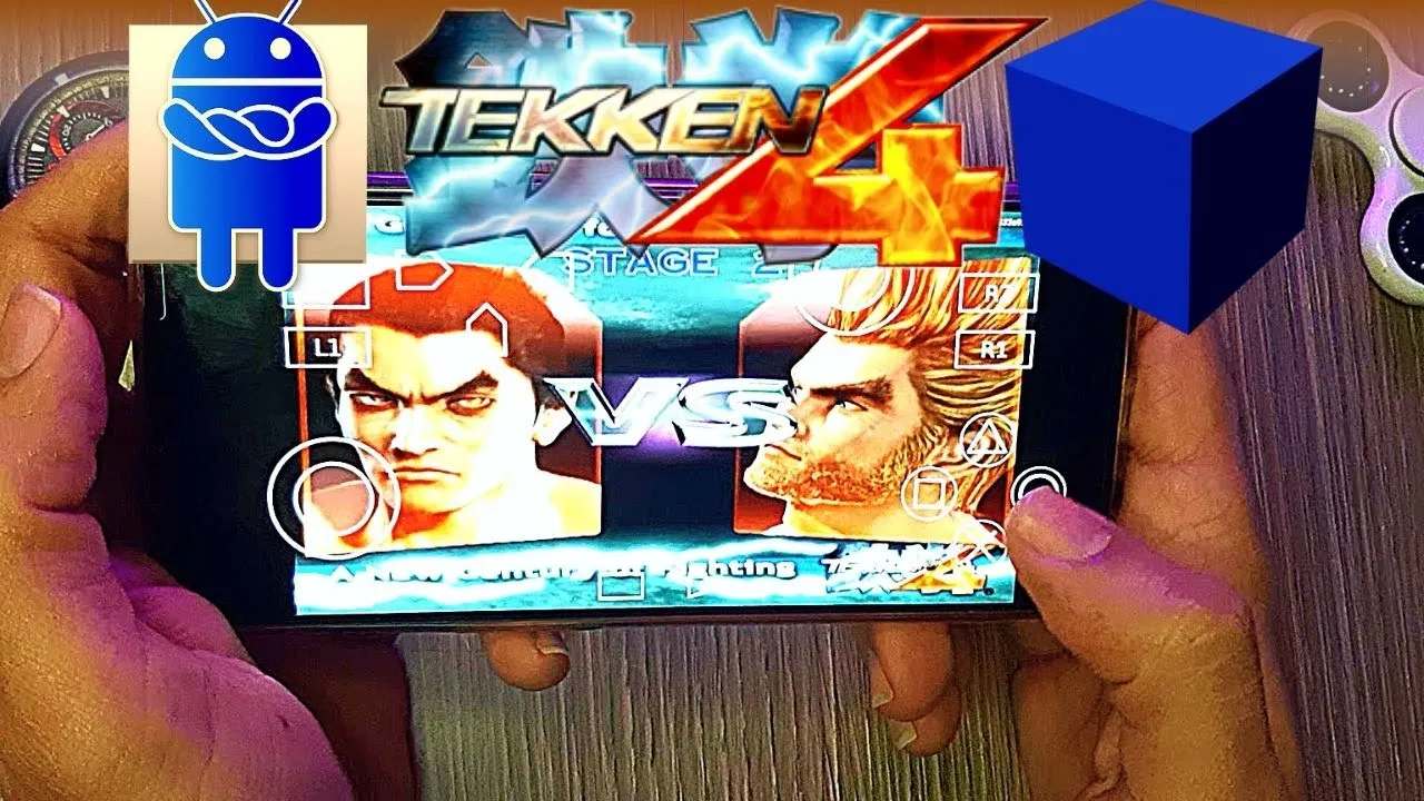 Tekken 4 - PS2 Emulator Android Gameplay - AetherSX2 APK - Tekken 4 Mobile 2022