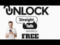 How do I unlock a Straight Talk Wireless phone to use with another carrier