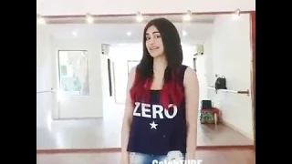 adah sharma dance rehearsals for her next movie celebtube