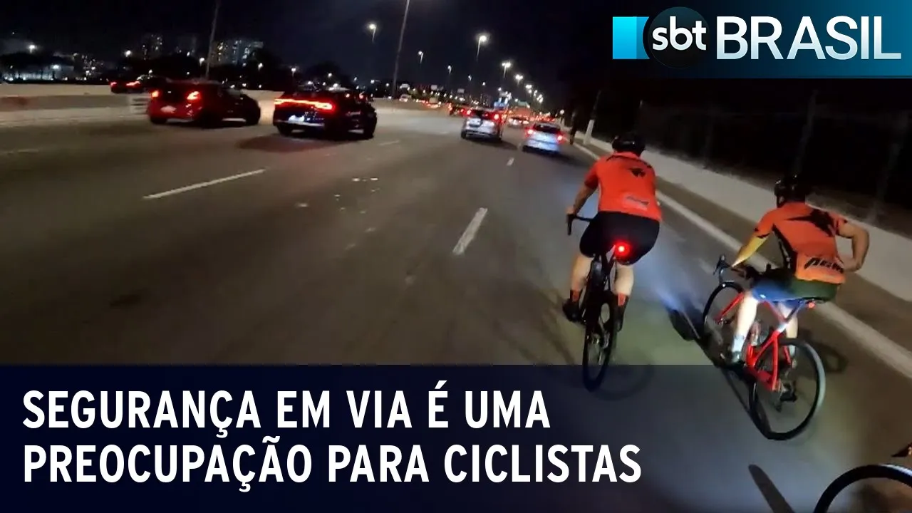 São Paulo registra quase uma morte de ciclista por dia | SBT Brasil (13/09/23)