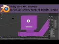 Blender Animations 4 - Animating with Shape Keys