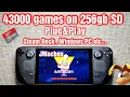 256GB SD Plug Play with 43000 retro games I Batocera JMachen