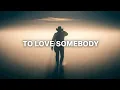 Lagu To Love Somebody – Michael Bolton (Country Cover) | Emotional Country Love Song