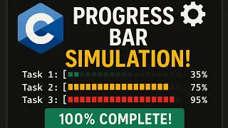C Basic Project Progress Bar