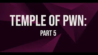 Temple Of Pwn - Part 5 Shellcoding and Seccomp Evasion
