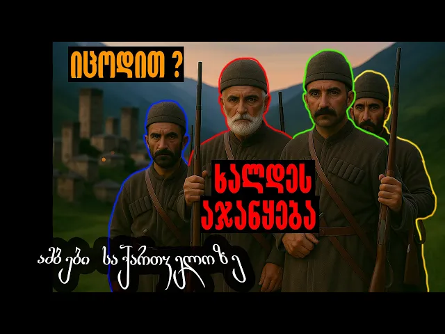 ❗🔥❗ხალდეს აჯანყება⛔️🔥⛔️ -  ამბები საქართველოზე #ისტორია #history #სვანეთი