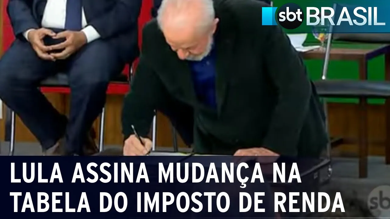 Lula assina nova política de valorização do salário-mínimo | SBT Brasil (28/08/23)