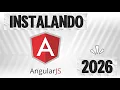 Instalacao do Angular no Windows 11 em 2026 Passo a Passo Atualizado SEM ERROS