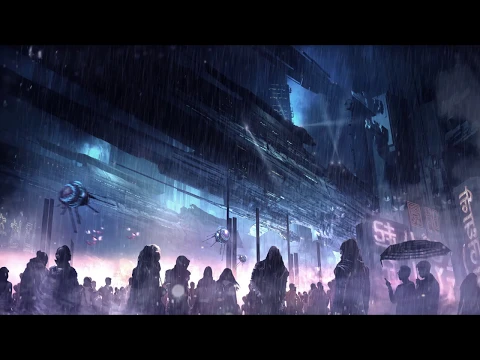 1 Hour of Cyberpunk/Sci-fi Electronic Music | "Wandering The Abyss" Full Album mix by Deadzone
