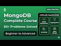 MongoDB Full Course 2026 Beginner to Advanced with Node js Aggregation Indexing Atlas Search