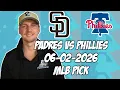 San Diego Padres vs Philadelphia Phillies 26 MLB Pick Prediction MLB Betting Tips