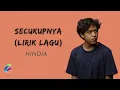 Download Lagu Secukupnya - Hindia ( Lirik lagu ) @mydayadventure