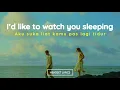 Download Lagu Sal Priadi - I'd Like To Watch You Sleeping (Lirik Lagu)| Kau adalah orang favoritku nomor 1 (Viral)