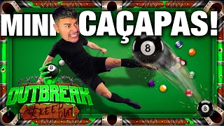 QUALQUER ERRO PODE SER FATAL!!! JOGANDO NA MESA DAS MINI CAÇAPAS DO 8 BALL POOL