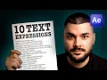 10 Text Expressions I Use in Every After Effects Template steal them