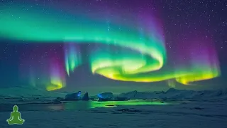 Aurora Boreal 🌌 Música para Dormir com Luzes do Norte - 528Hz