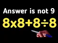 95 of People Cannot Solve This Puzzle Math Challenge For Beginners