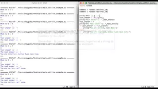 Creating a Maths quiz in Python Step 2