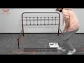 HOW DO YOU ASSEMBLE - Vintage Metal Bed Frame Platform