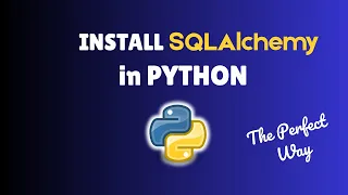 How to install SQLAlchemy in Python 3 13 in 2025 on Mac install SQLAlchemy in Python