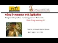 web application 1 java institute 1st year web programing assignment Task 31
