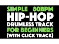 Lagu Funky Hip Hop Easy Drumless Backing Track For Beginners (With Click)