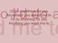 Download Lagu Anywhere for you with lyrics Back Street Boys