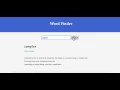 Word Finder