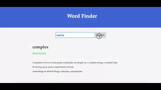 Word Finder